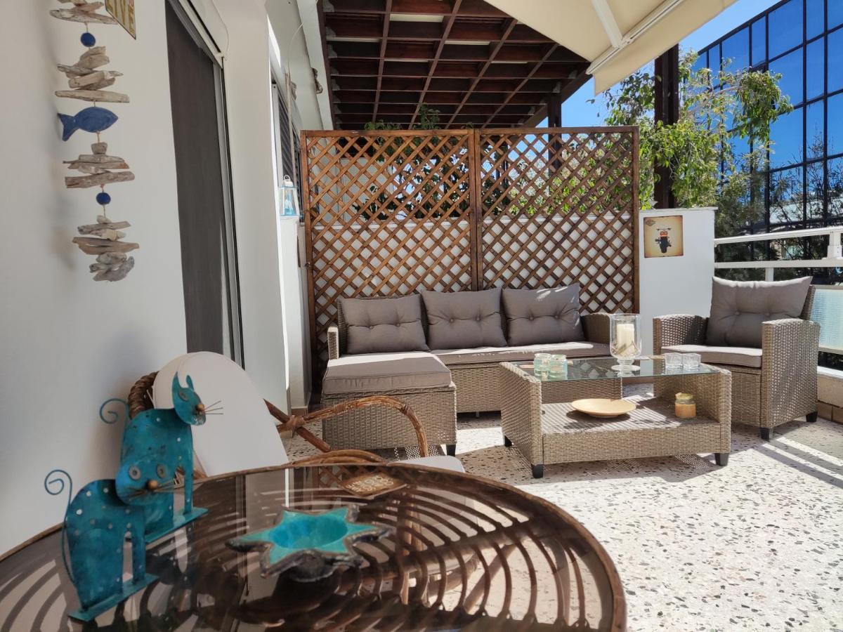 Veranda Apartment Hriszí Aktí Haniá Kültér fotó