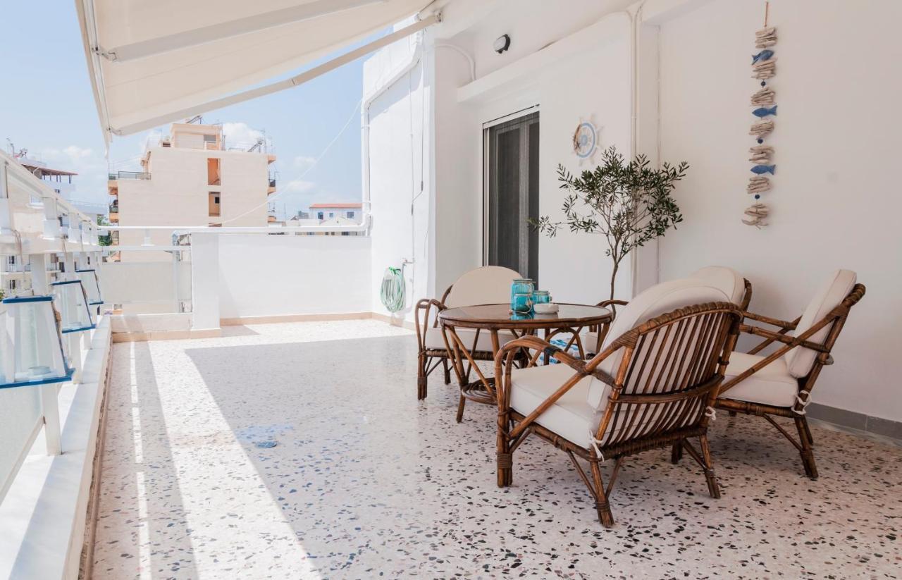Veranda Apartment Hriszí Aktí Haniá Kültér fotó